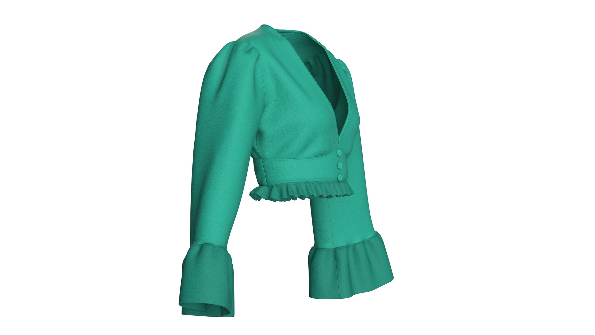 3D model Girls V-Neck Peplum Flounce Sleeve Crop Top https://p.turbosquid.com/ts-thumb/mN/ByILV0/py/girlsvneckpeplumflouncesleevecroptop_1/png/1787740026/1920x1080/fit_q87/47e6cee35d77e56cb3540e1529bfa9f23f6b04dd/girlsvneckpeplumflouncesleevecroptop_1.jpg