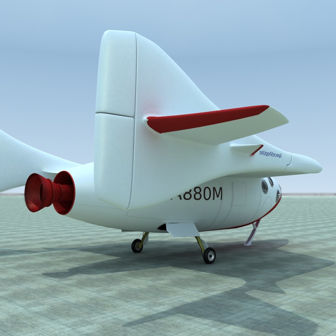 Spaceshipone Space 3d Model