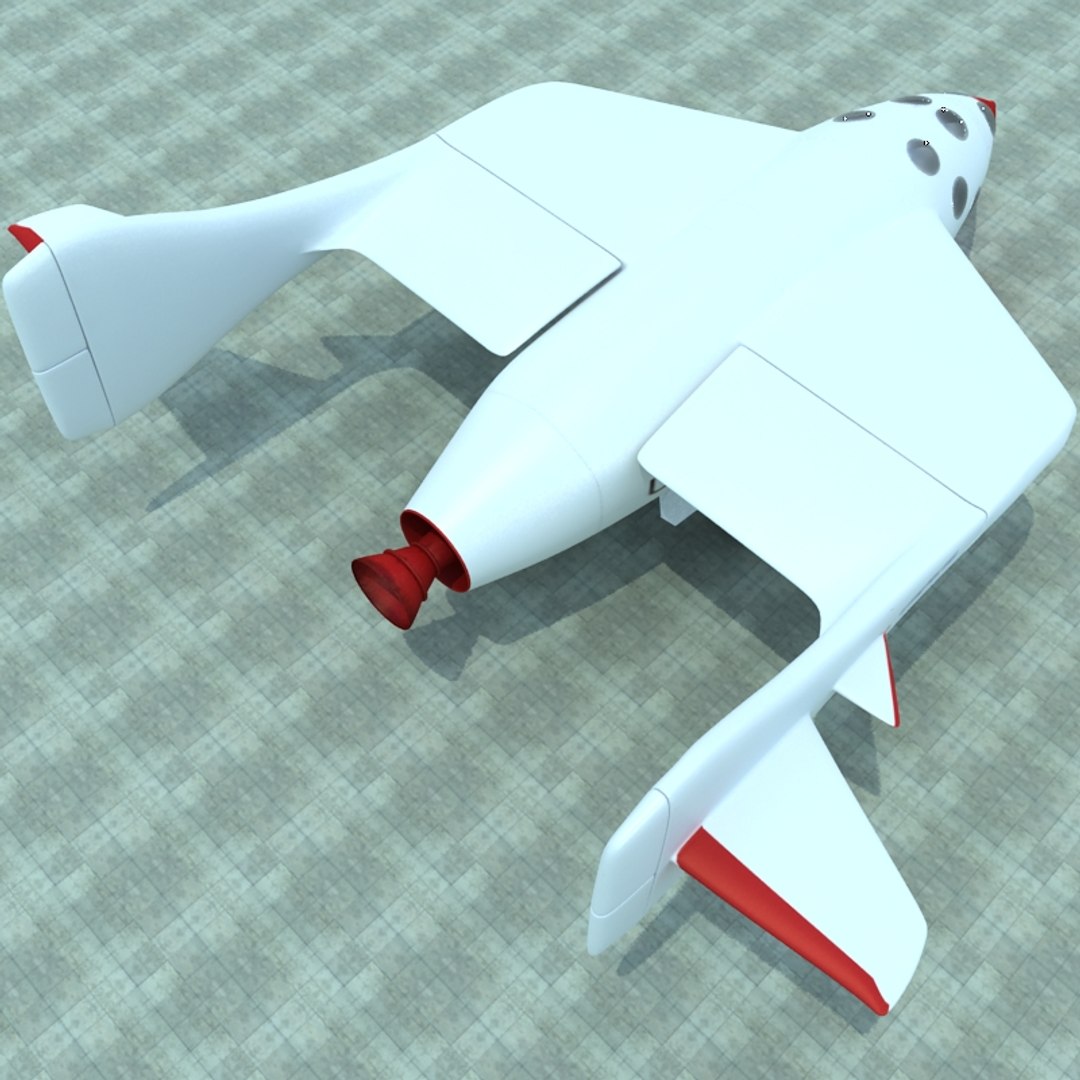 Spaceshipone Space 3d Model