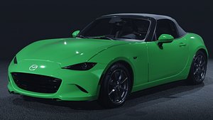 2019 Mazda MX-5 Miata 3D Model  The World Favorite Roadster 3D model