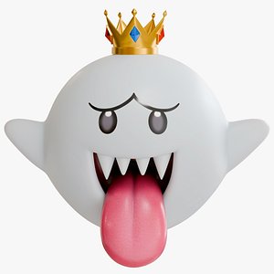 3D king boo super mario