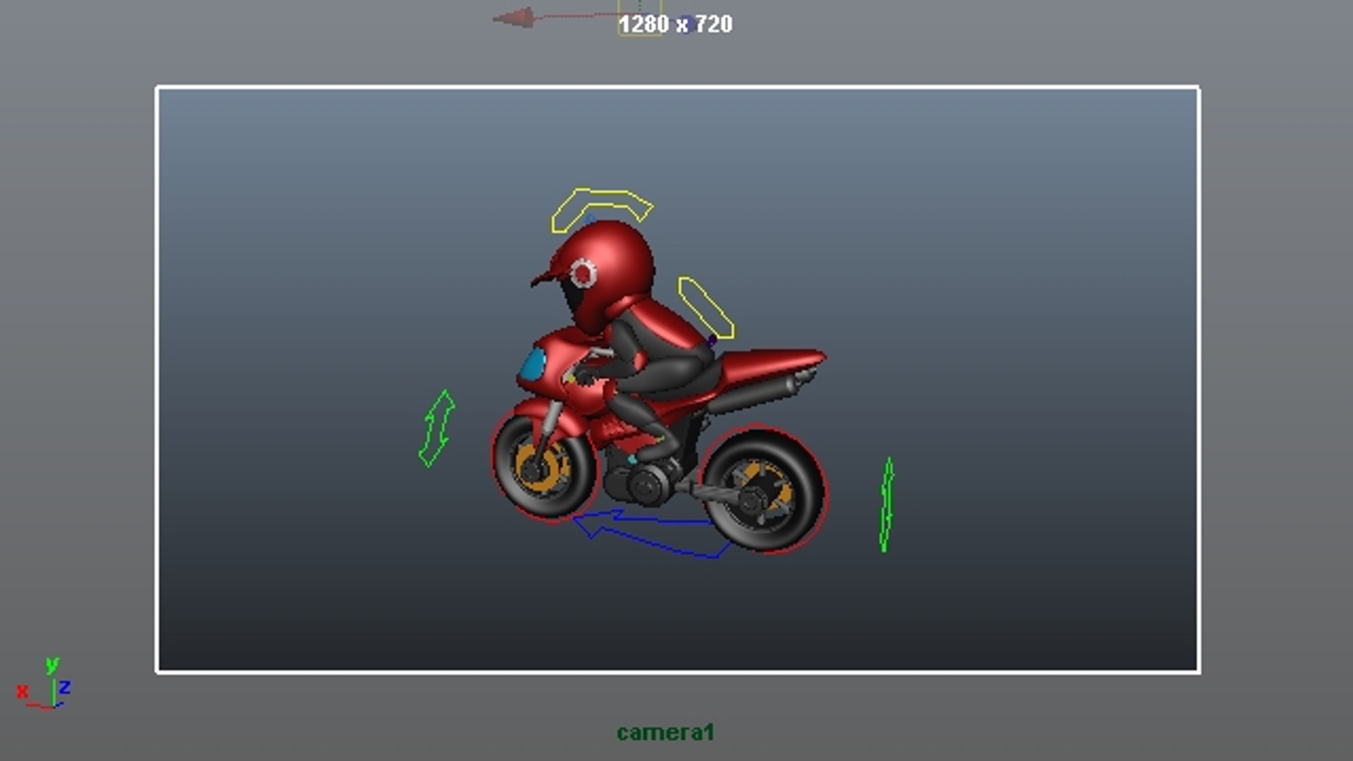 Rigged Little Rider Bike 3D - TurboSquid 1178928