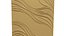 Modern Flowing Waves mural Relief Wall Panel STL CNC 116