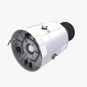 3d model apollo service module