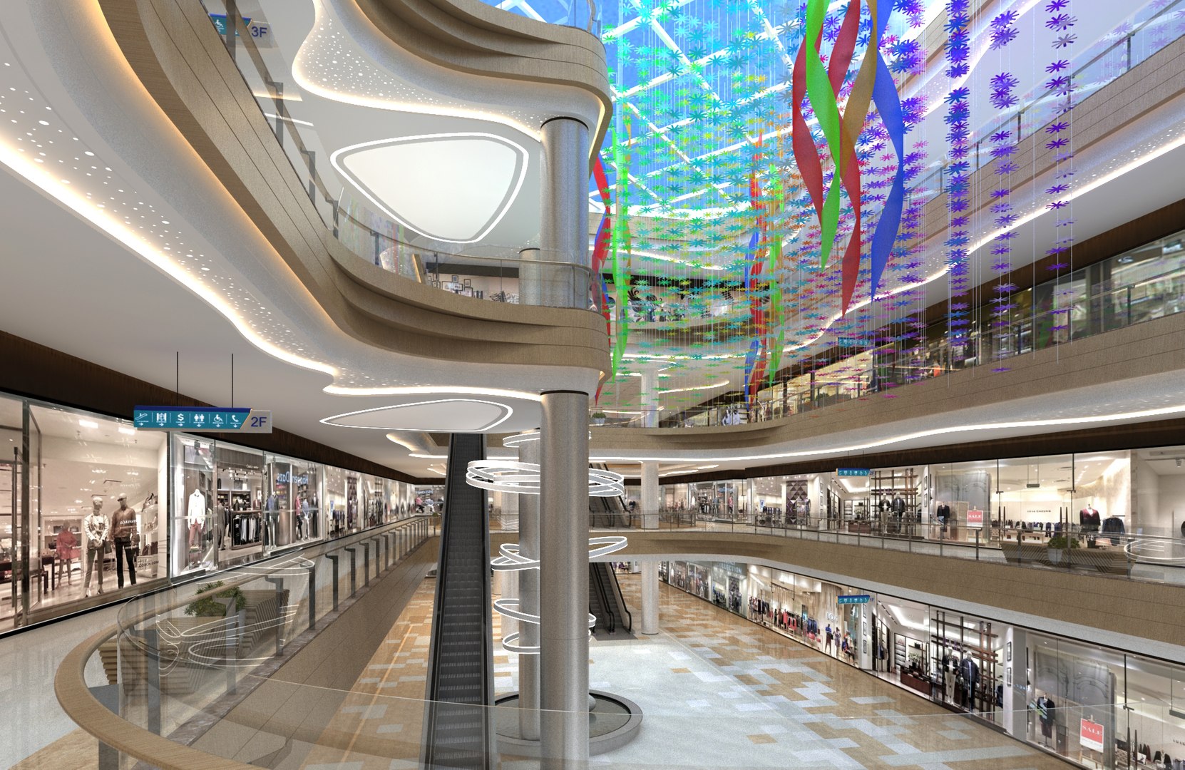 3D Shopping Mall 29 - TurboSquid 2252069