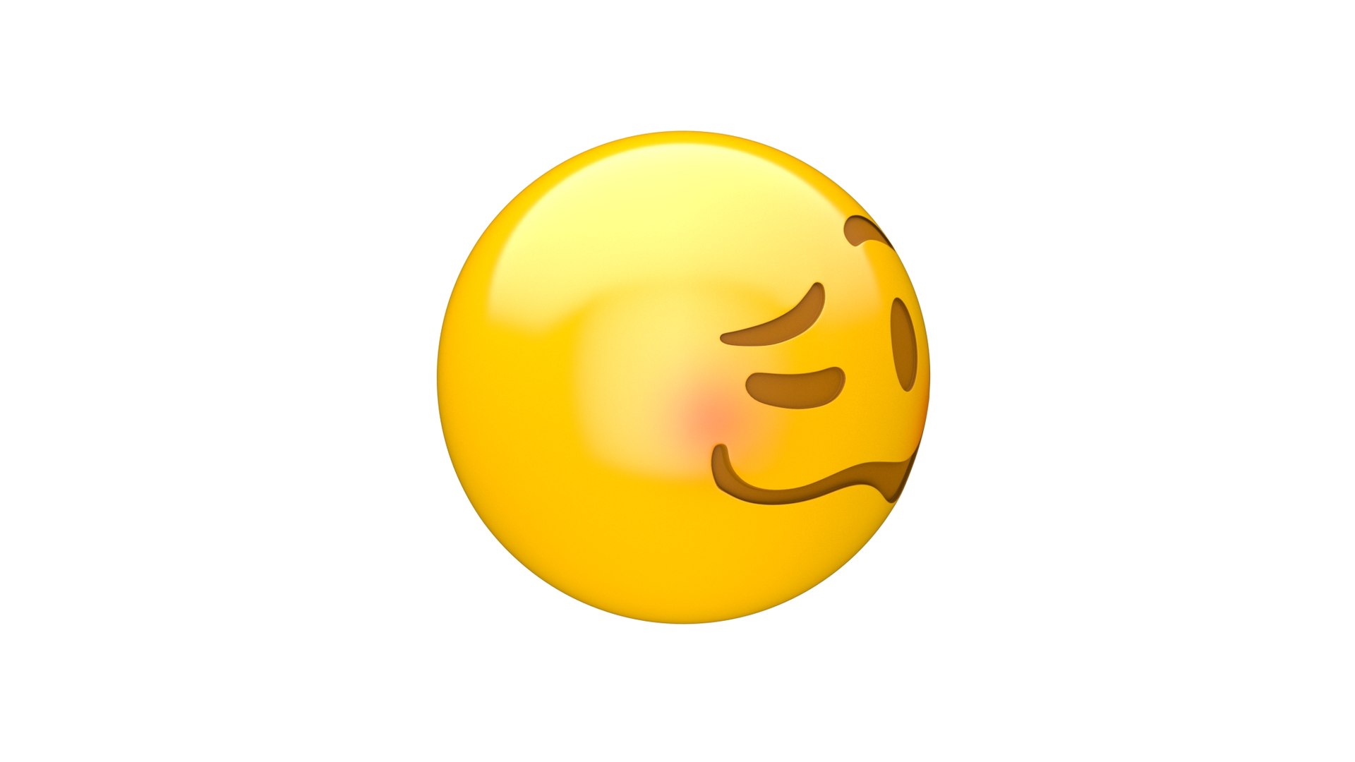 Apple Woozy Face 3D - TurboSquid 1742550