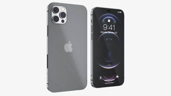 modelo 3d Apple iPhone 12 Pro Grafito - TurboSquid 1669422