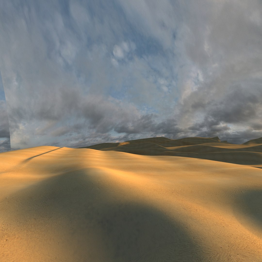 Desert 3D Model - TurboSquid 1838350