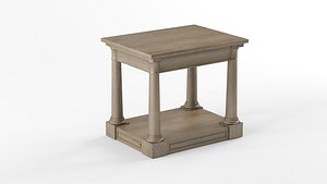 3D BERTRAND SIDE TABLE model