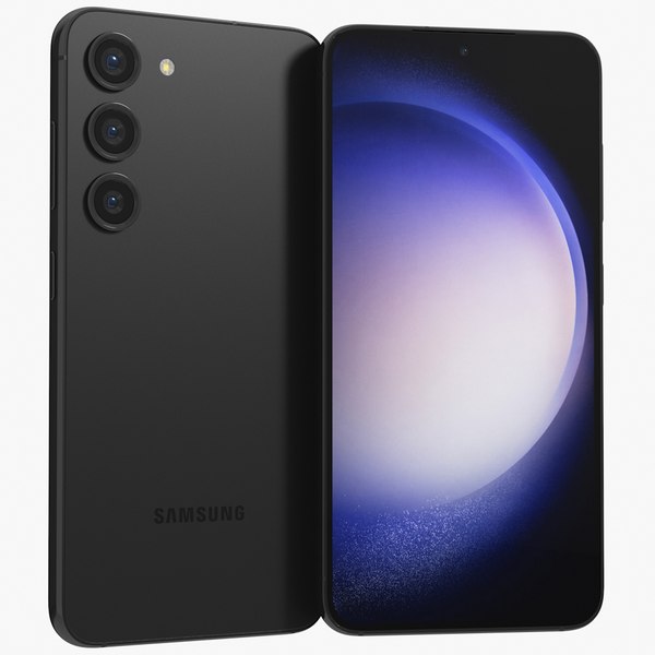 Samsung Galaxy S23 Black 3D model