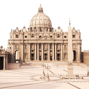 St Peter Basilica High Shading