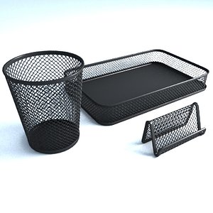 office supplies mesh 3d model