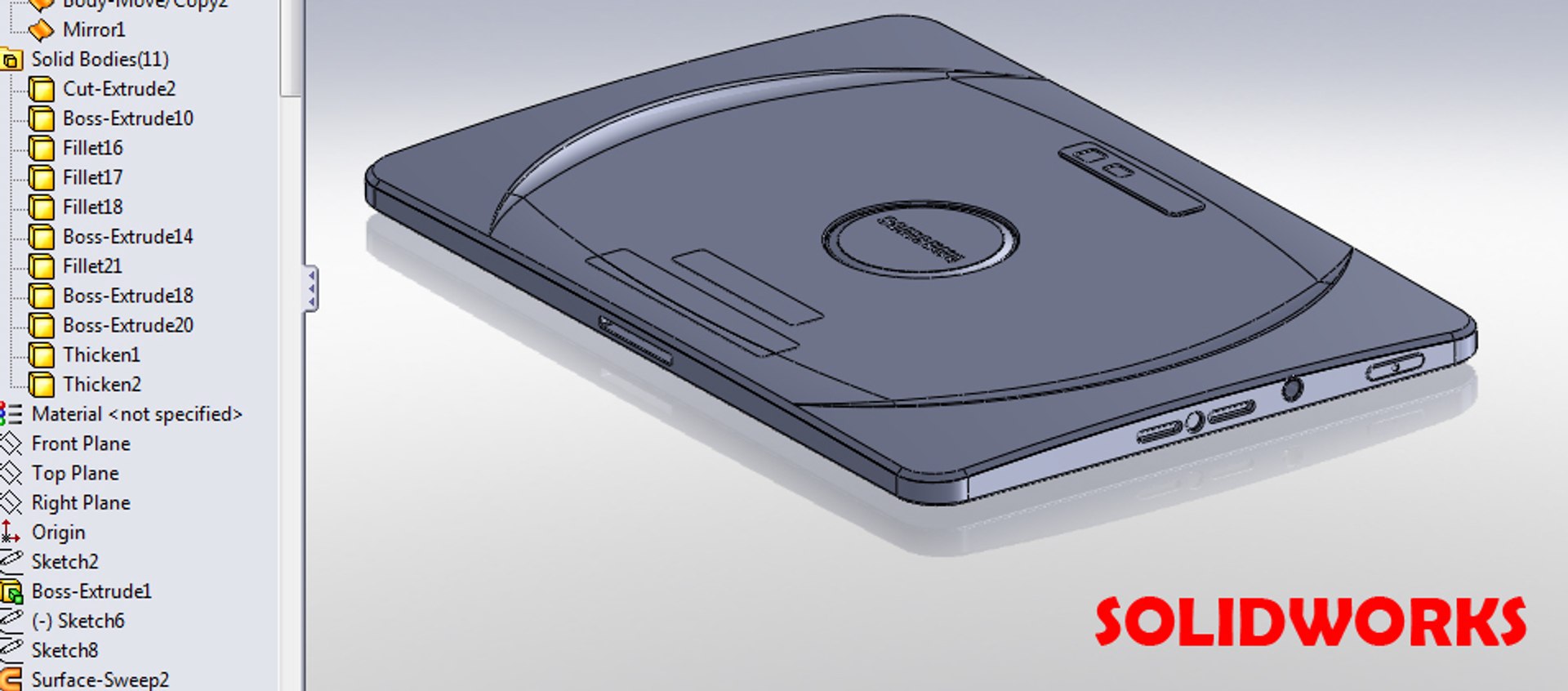 3d Model Samsung Galaxy Tab