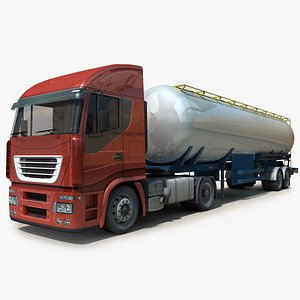 Generic Semi Truck -Semitrailer Tank