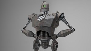 Iron Giant Rigged 3D model