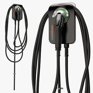 ChargePoint EV Charging Station 3D model