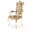 14528 Chair with Armrests by Modenese Gastone