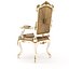 14528 Chair with Armrests by Modenese Gastone