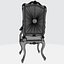 14528 Chair with Armrests by Modenese Gastone