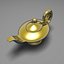 3d model aladdin s magic lamp