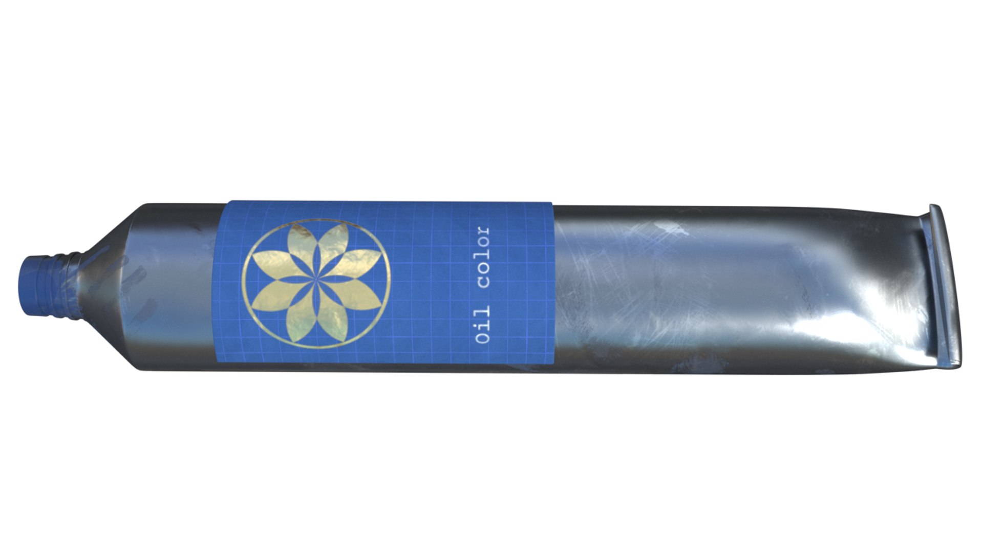 3D oil paint model TurboSquid 1367598