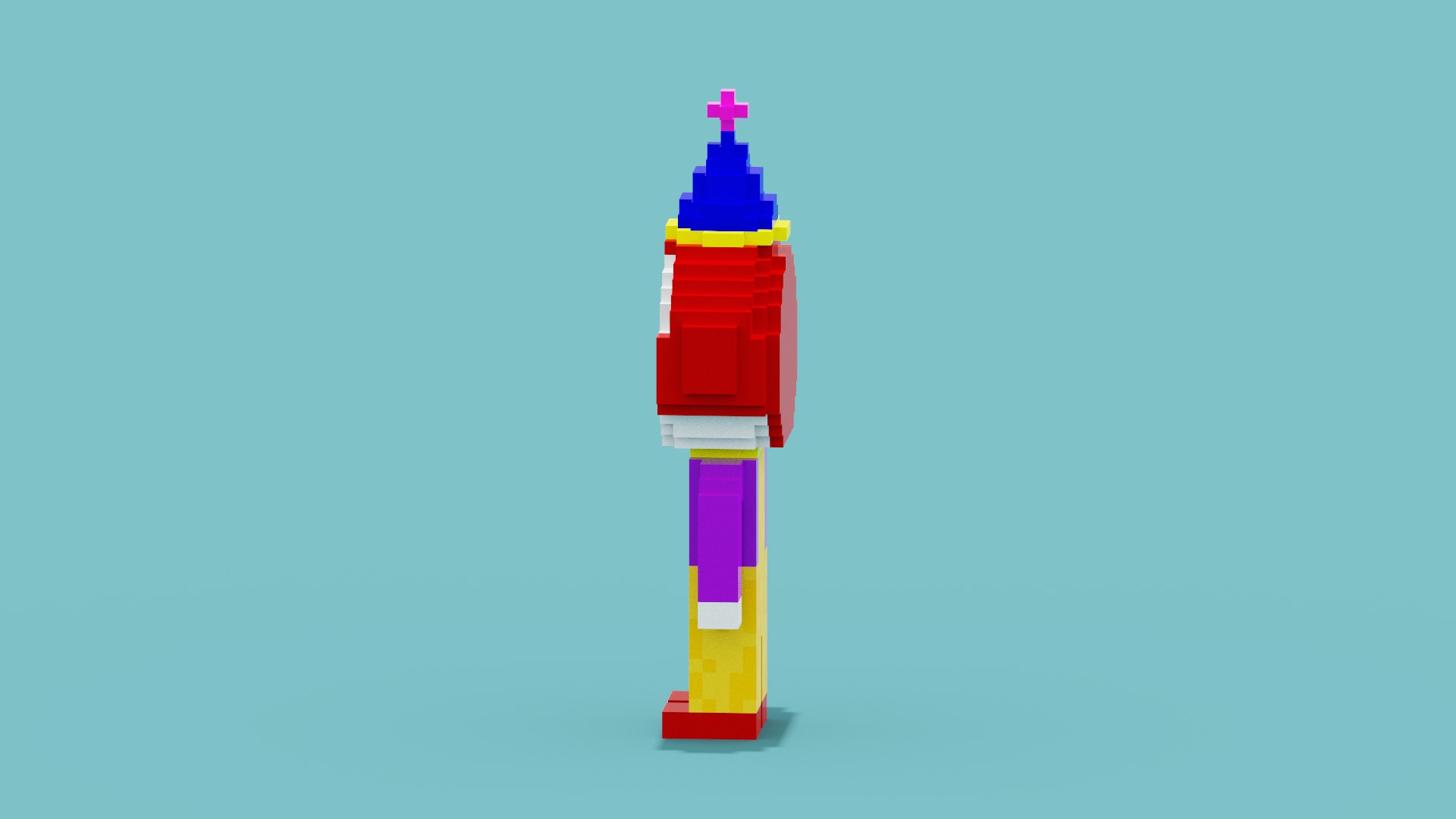 3D model Voxel Clown https://p.turbosquid.com/ts-thumb/mN/ynG8J4/FI/spin202208120143170004/png/1660258704/1920x1080/fit_q87/595fae5f68a03d7d8dbee89e8c9d453c1856a4f9/spin202208120143170004.jpg