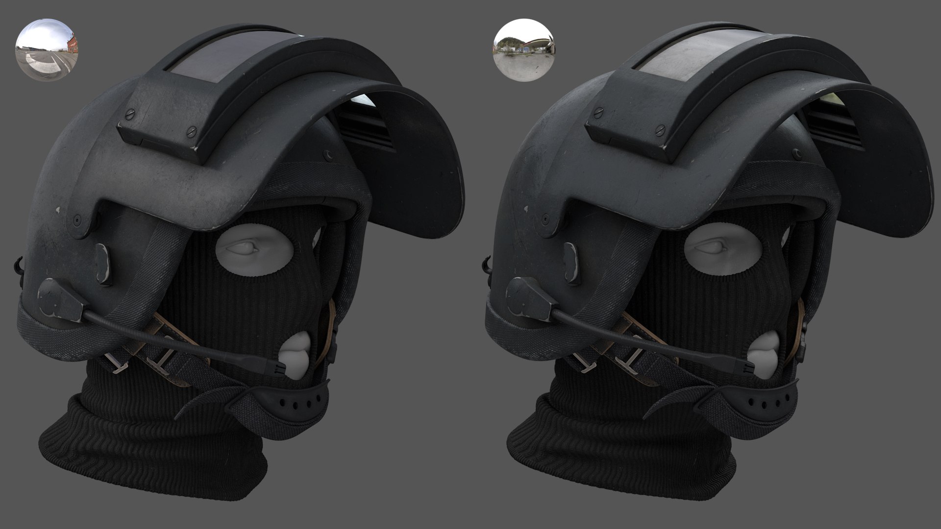 3D Model Heavy Ballistic Helmet Rys-T - TurboSquid 1714318