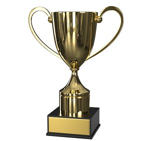 Cups Trophy PBR 3 3D model