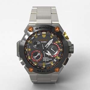 casio g-shock mrg-g1000dg-1ajr 3d max