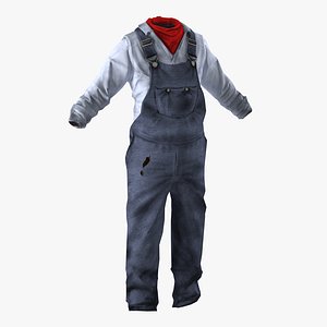 3ds max worker clothes 2