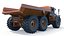 4 Mining Vehicles Set 3D