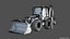 4 Mining Vehicles Set 3D