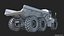 4 Mining Vehicles Set 3D