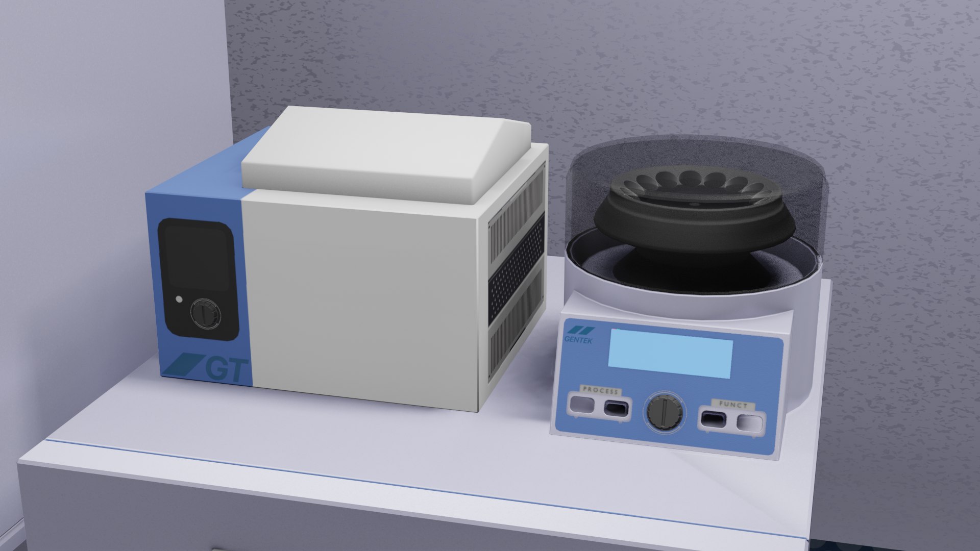 3D Biology Lab Equipment Pack Model TurboSquid 2056880