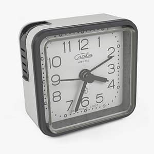 3D model alarm clock
