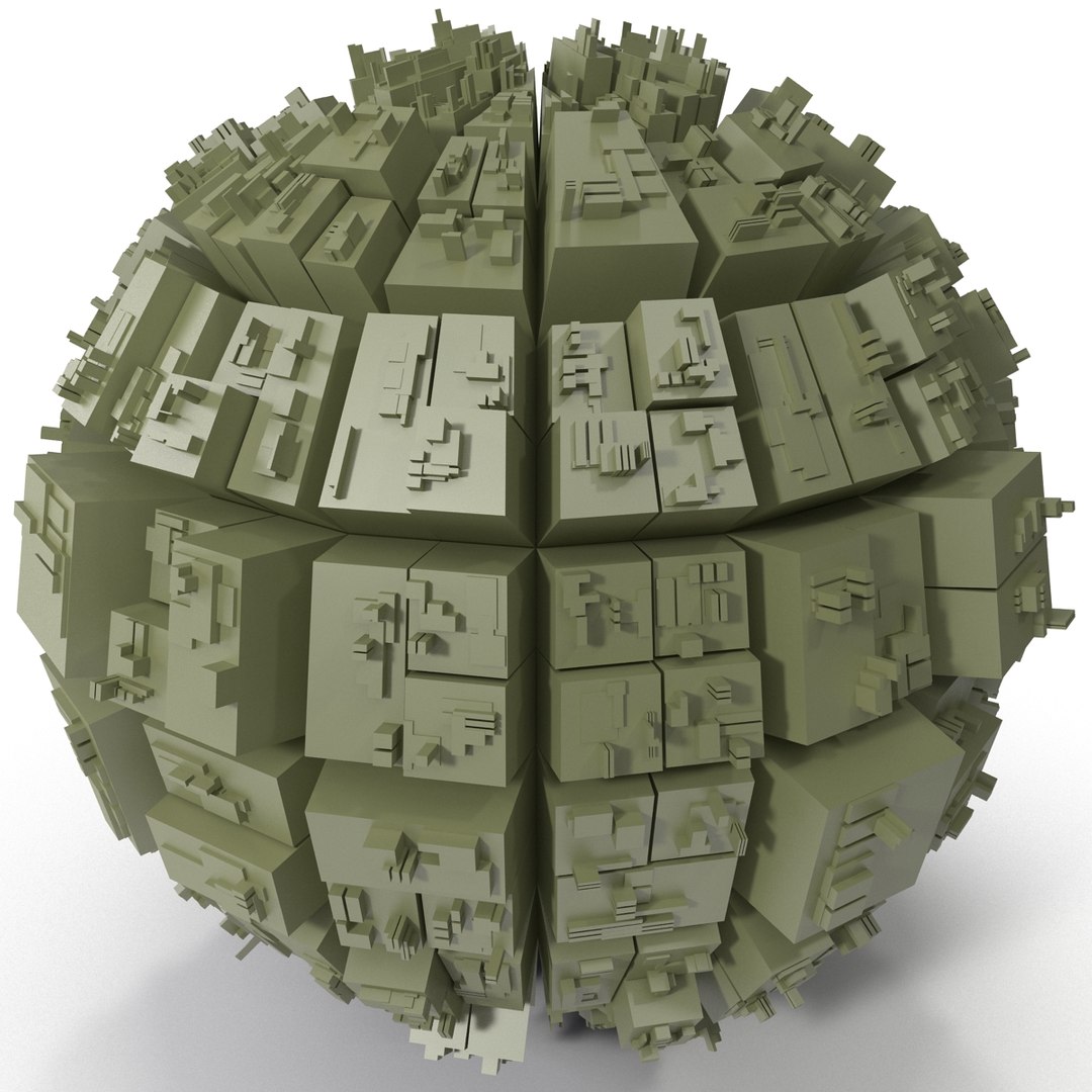 Greeble Sphere 3d Max