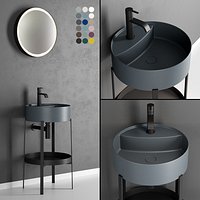 Nic Design Consolle Round Washbasin