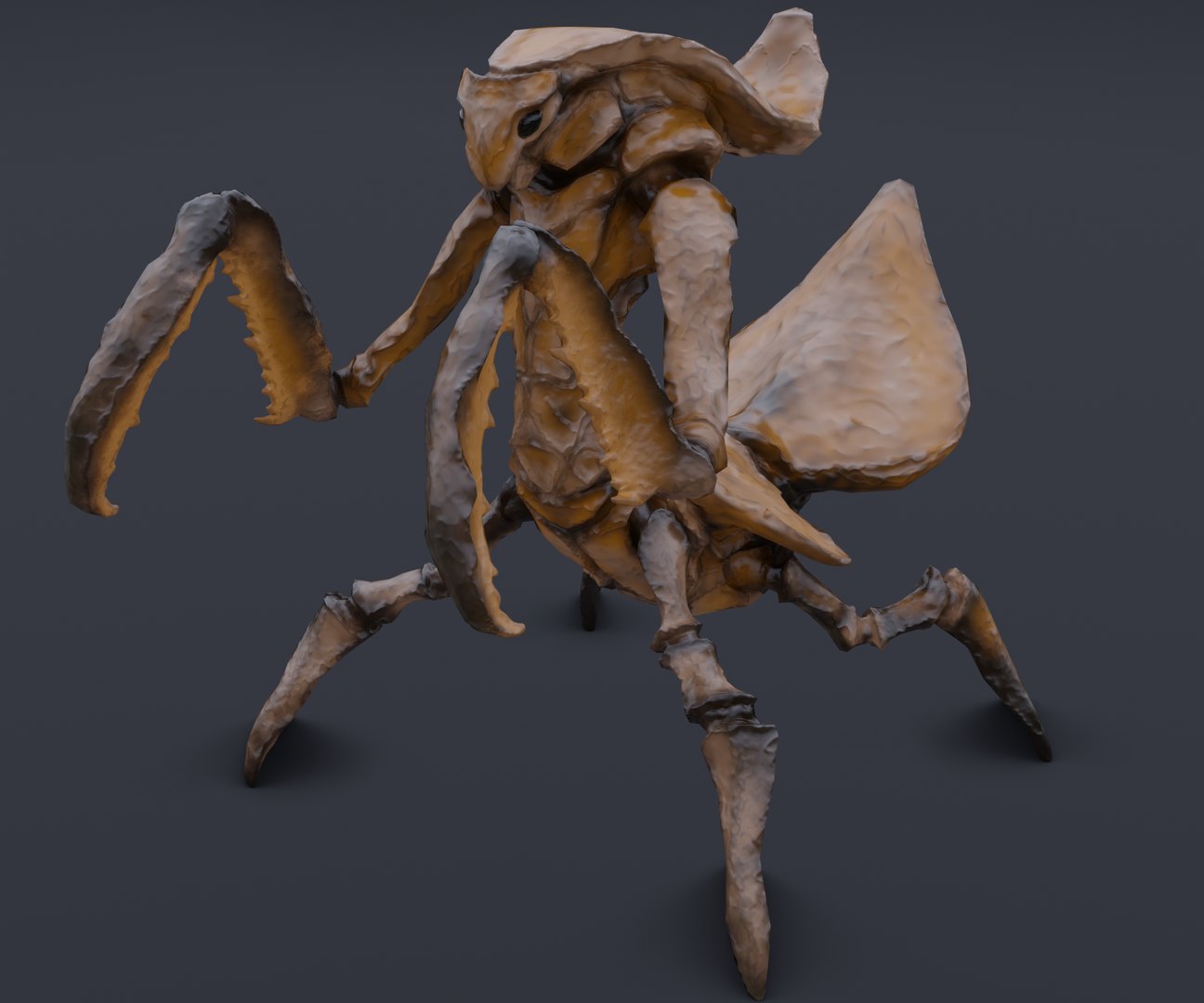 3D Model Praying Mantis - TurboSquid 1669073