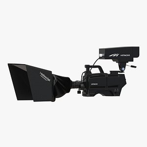 3d tv studio camera hitachi model