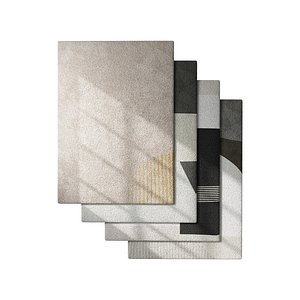 3D model Carpet set 50