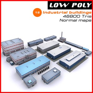 Industrial buildings set 2