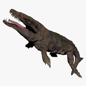 Dakosaurus sea monster series 1 sculpt project 3D model