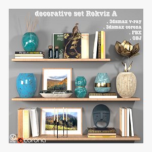 Decorative Set Rokviz A 3D