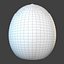 egg chair table 3D model