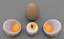 egg chair table 3D model