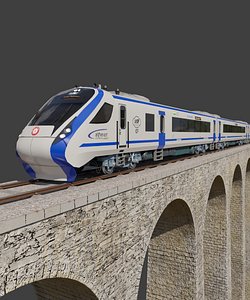 Vande Bharat Express Train 3D