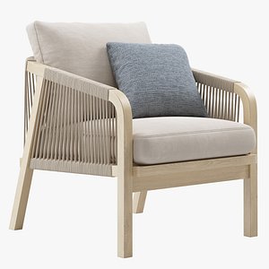 Outdoor Garden Woven Lounge Armchair by Kettler