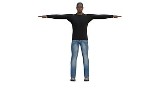 Mid-aged African Man