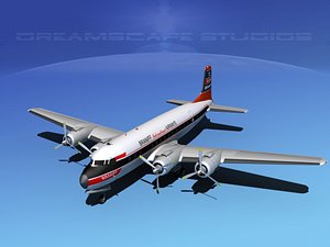 3d propellers douglas dc-7 dc-7b