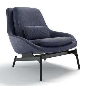 3D armchair chair